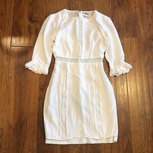 Sabo Skirt white eyelet dress
